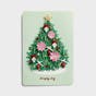 Christmas - For Anyone - Christmas Tree - 1 Premium Greeting Card