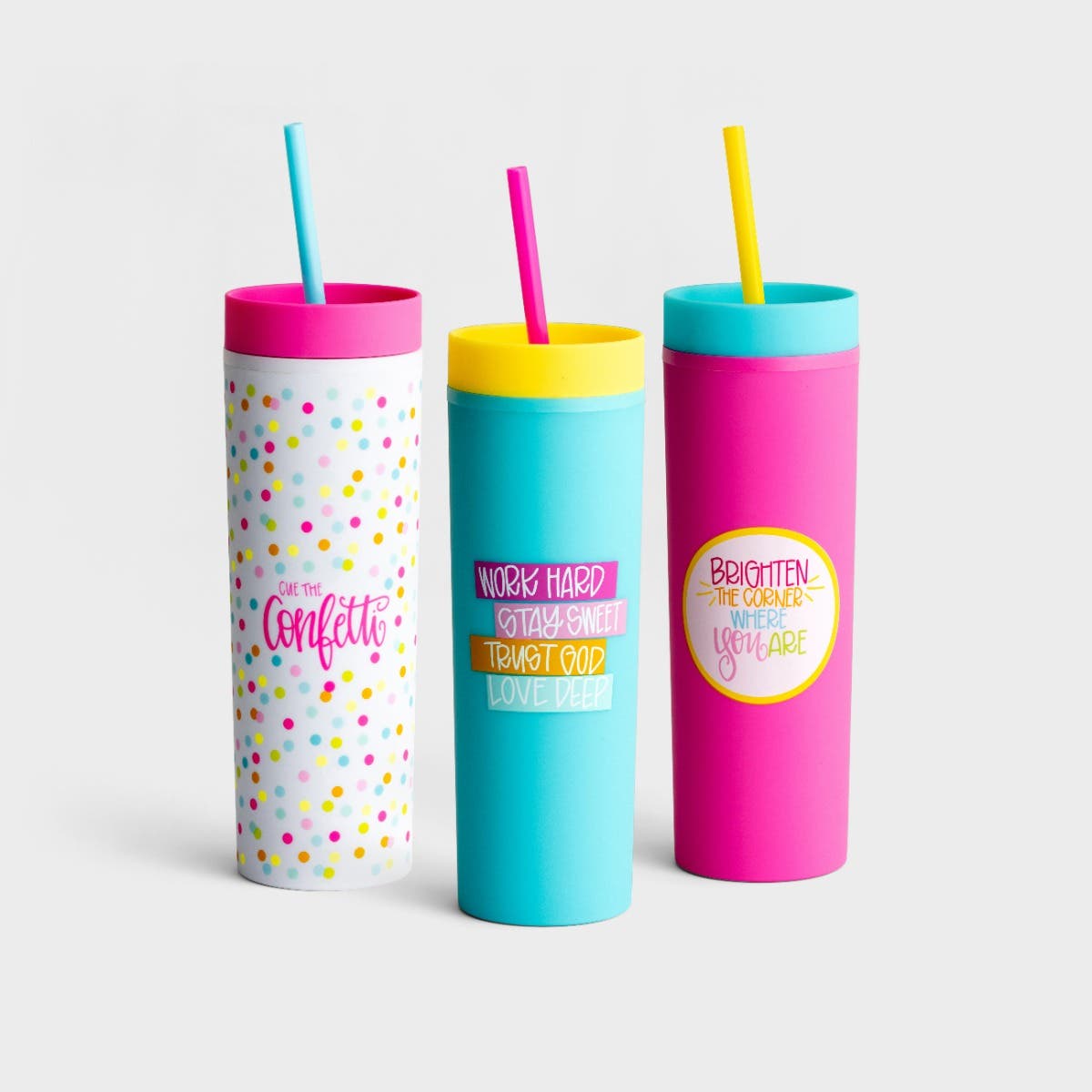 Confetti Print Tumbler