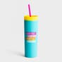 Maghon Taylor - Work Hard, Stay Sweet, Trust God, Love Deep - Straw Tumbler