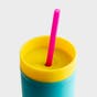 Maghon Taylor - Work Hard, Stay Sweet, Trust God, Love Deep - Straw Tumbler