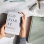 Go for It Book + Go For It Candle Gift Set - Melissa Horvath