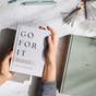 Go for It Mug + Go For It Book Gift Set