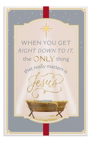 The Only Thing That Matters is Jesus - 50 Christmas Boxed Cards