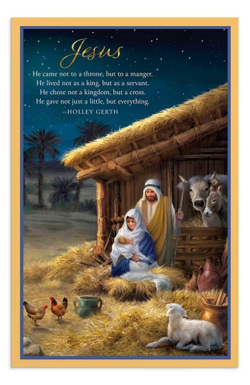 The Christmas Story - 60 Assorted Christmas Boxed Cards