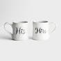 His & Hers - Hand-Thrown Mug Set