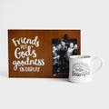 Friendship - Photo Clipboard & Beautiful Mug - Gift Set