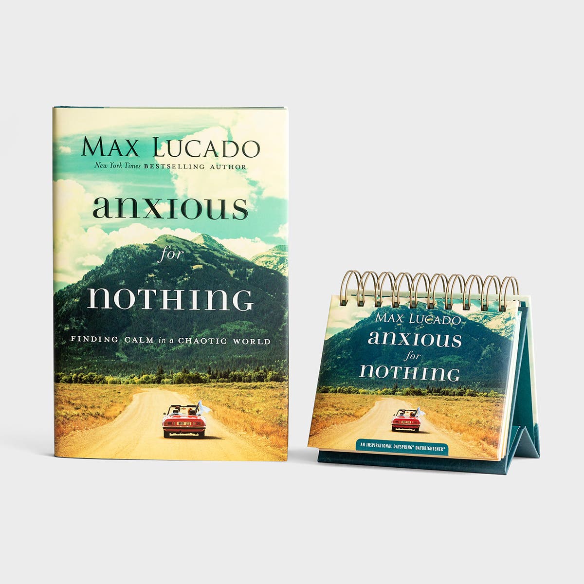 Anxious for Nothing - Book & Perpetual Calendar Gift Set