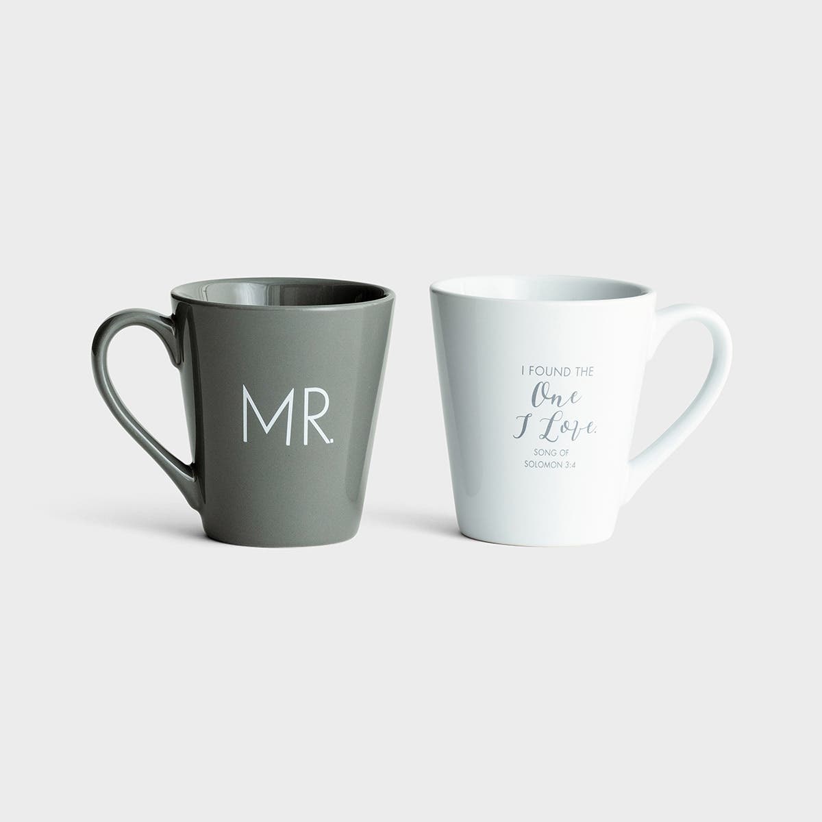 Mr. and Mrs. Inspirational Mug Gift Set