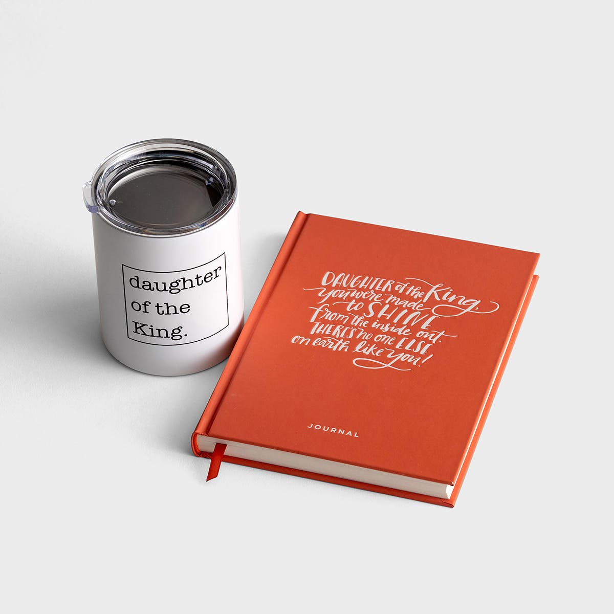 Daughter of the King - Journal and Coffee Tumbler - Gift Set