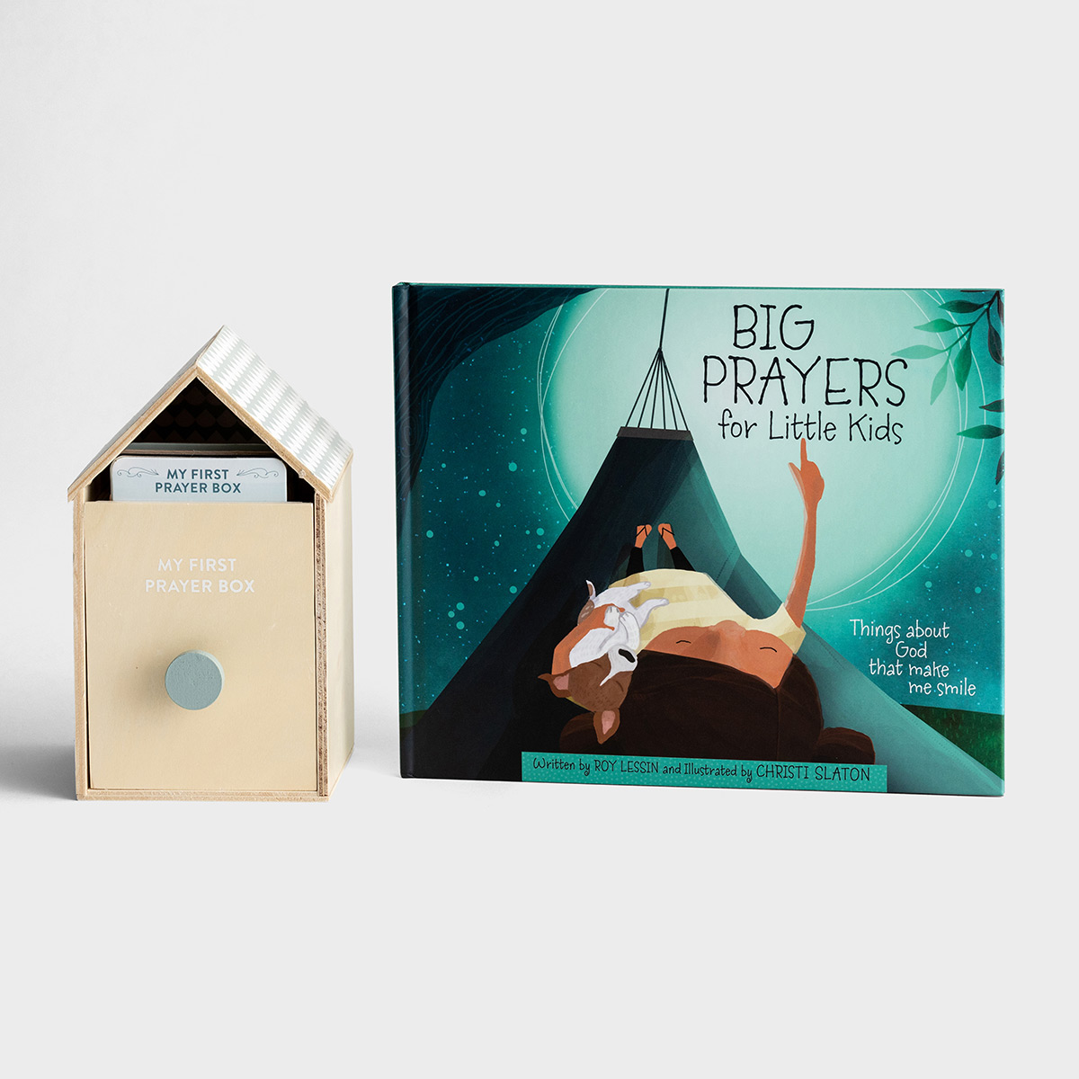 Big Prayers for Little Kids - Book and Prayer Box Gift Set