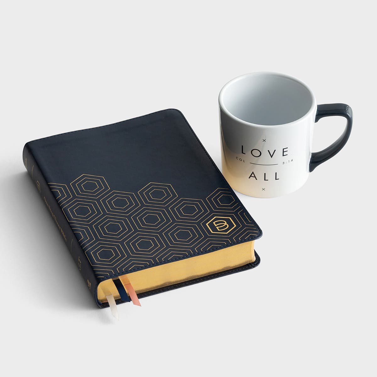 Candace Cameron Bure - One Step Closer NLT Bible & Ceramic Mug - Gift Set