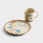 Hooray - Stoneware Mug & Plate - Gift Set