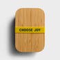 Joy - Glass Water Bottle Bamboo Lunch Box Set