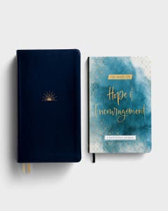Hope & Encouragement - Bible and Devotional Journal - Gift Set