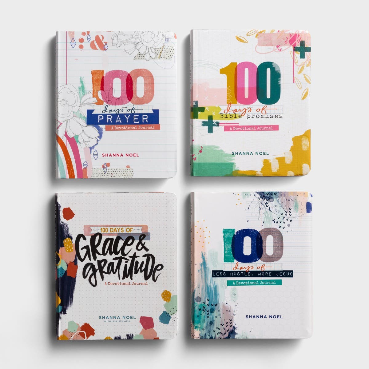 Shanna Noel - 100 Days - Set of 4 Devotional Journals