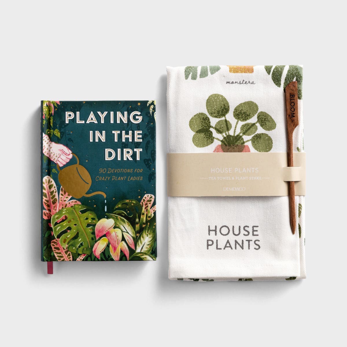 Playing in the Dirt - Devotional & Tea Towel - Gift Set