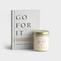 Go for It Book + Go For It Candle Gift Set - Melissa Horvath