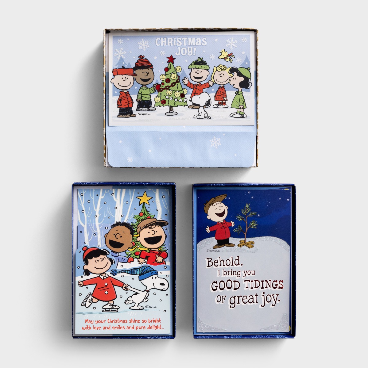 Peanuts - Christmas Boxed Card Assortment - Set of 3