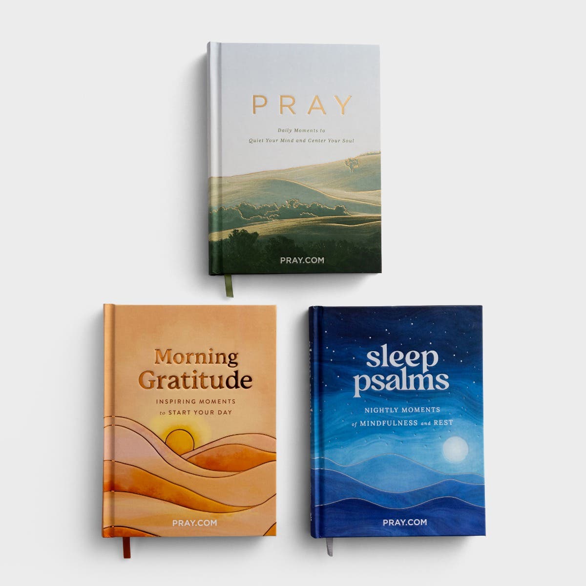 Pray.com 3-Book Bundle: Pray, Morning Gratitude, Sleep Psalms