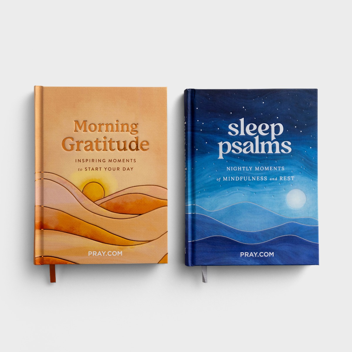 Morning Gratitude + Sleep Psalms Devotional Book Set