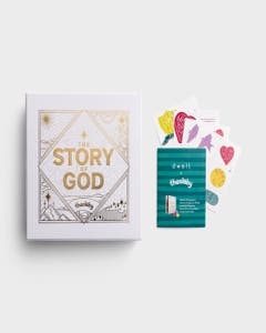 Theolaby - The Story of God 5-Book Set + Dwell Differently Kid's Bible Memory Kit