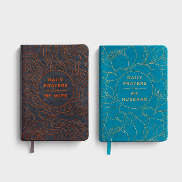 Daily Prayers for My Husband + Daily Prayers for My Wife - Gift Set