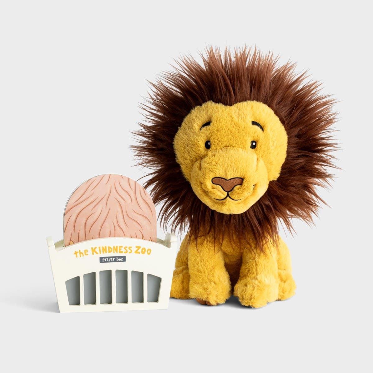 Tony Evans - Kindness Zoo Prayer + Sunny Plush Lion - Gift Set