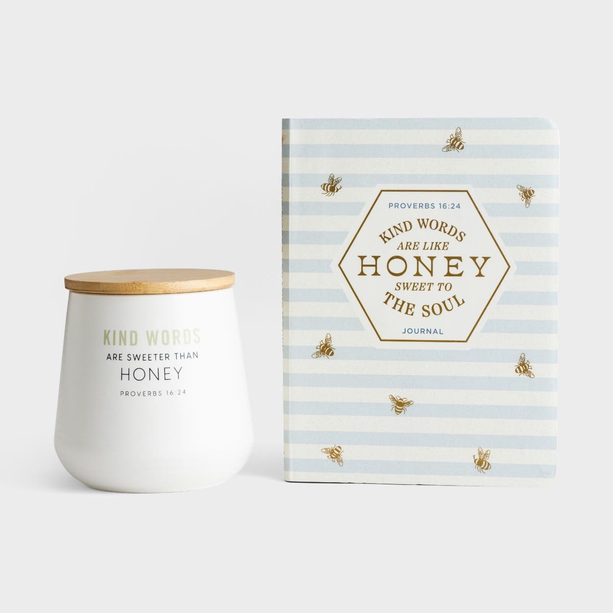 Sweet to the Soul Journal + Sweeter than Honey Promise Jar - Gift Set