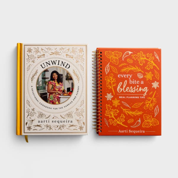 Aarti Sequeira - Meal Planner + Unwind Cookbook - Gift Set