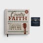 Country Faith Devotional + Rizen Horseshoe Bracelet Set