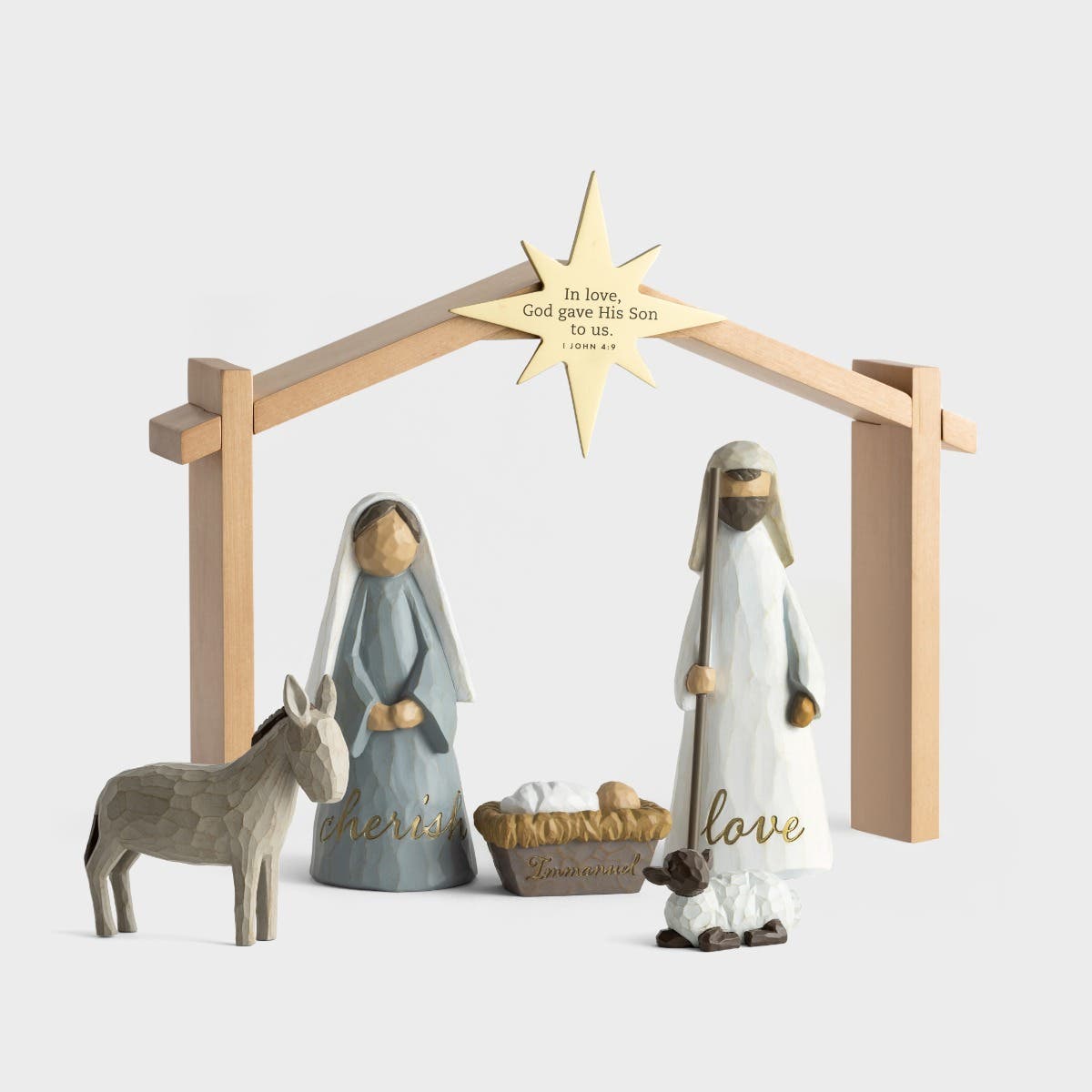 Mary & Martha Complete Nativity Set