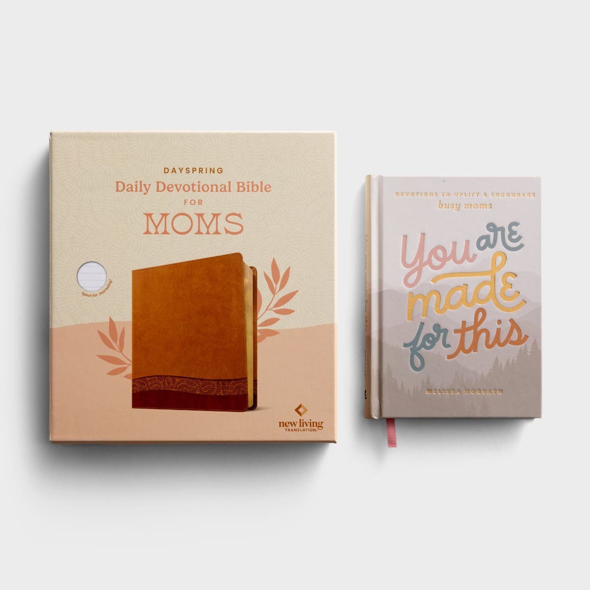 Daily Devotional Bible for Moms + You are Made for This Devotional