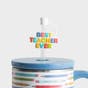 Swig - Teacher Life Mega Mug + Straw Topper Set