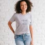 Candace Cameron Bure - Love Over All - Relaxed Fit T-Shirt - Heather Gray