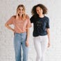 Candace Cameron Bure - Love Over All - Relaxed Fit T-Shirt - Dusty Pink