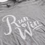 Run to Win - Gray Live Your Faith T-Shirt