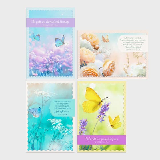 Anniversary - Floral Designs - 12 Boxed Cards