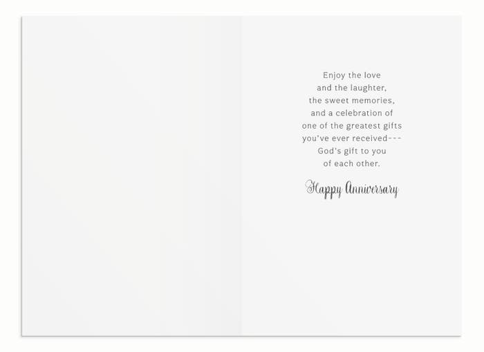 Anniversary - Floral Designs - 12 Boxed Cards