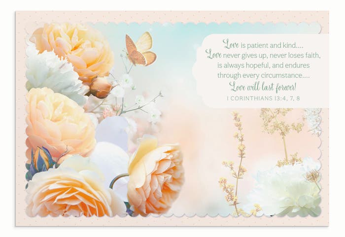Anniversary - Floral Designs - 12 Boxed Cards