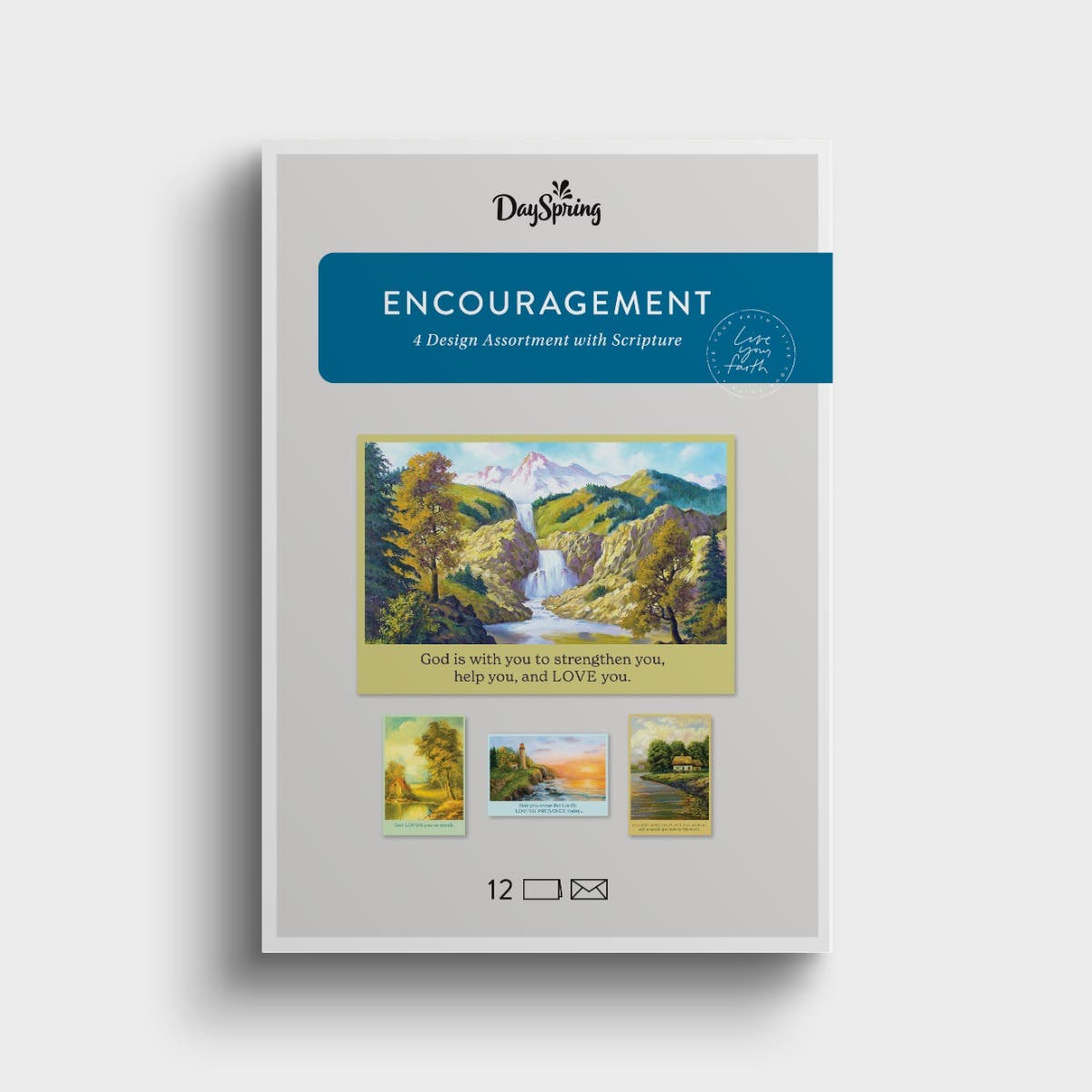Encouragement - Fine Art - 12 Boxed Cards and Envelopes