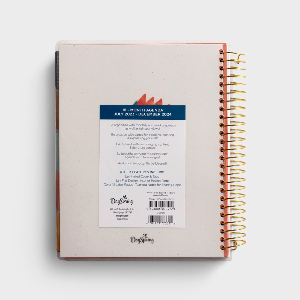 Agenda 52 Non-Dated Planner Floral