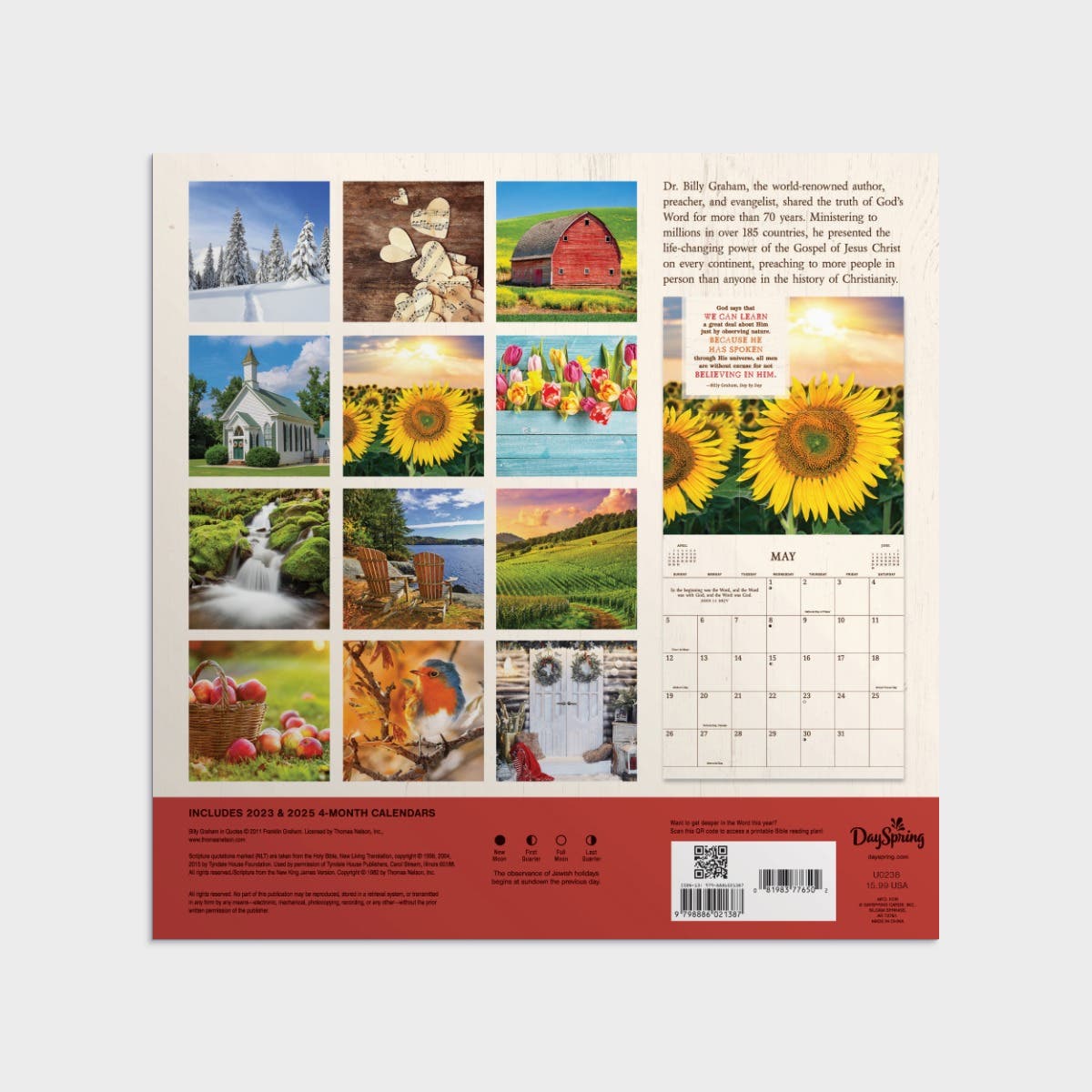 Billy Graham in Quotes - 2024 Wall Calendar | DaySpring