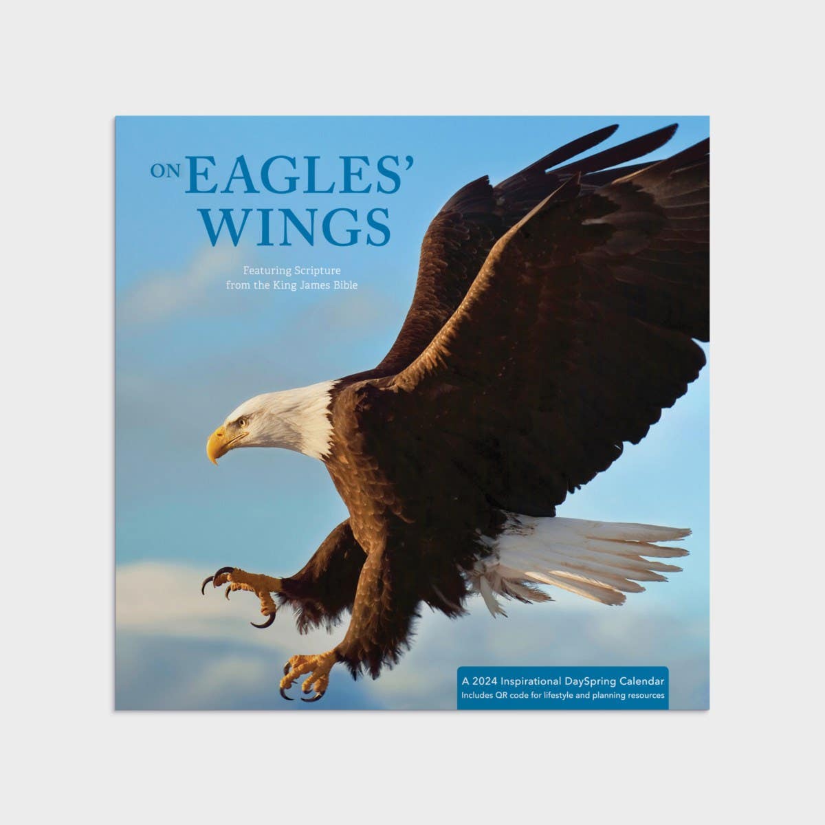 On Eagles Wings: 2024 Wall Calendar Featuring Scripture from the King James Bible