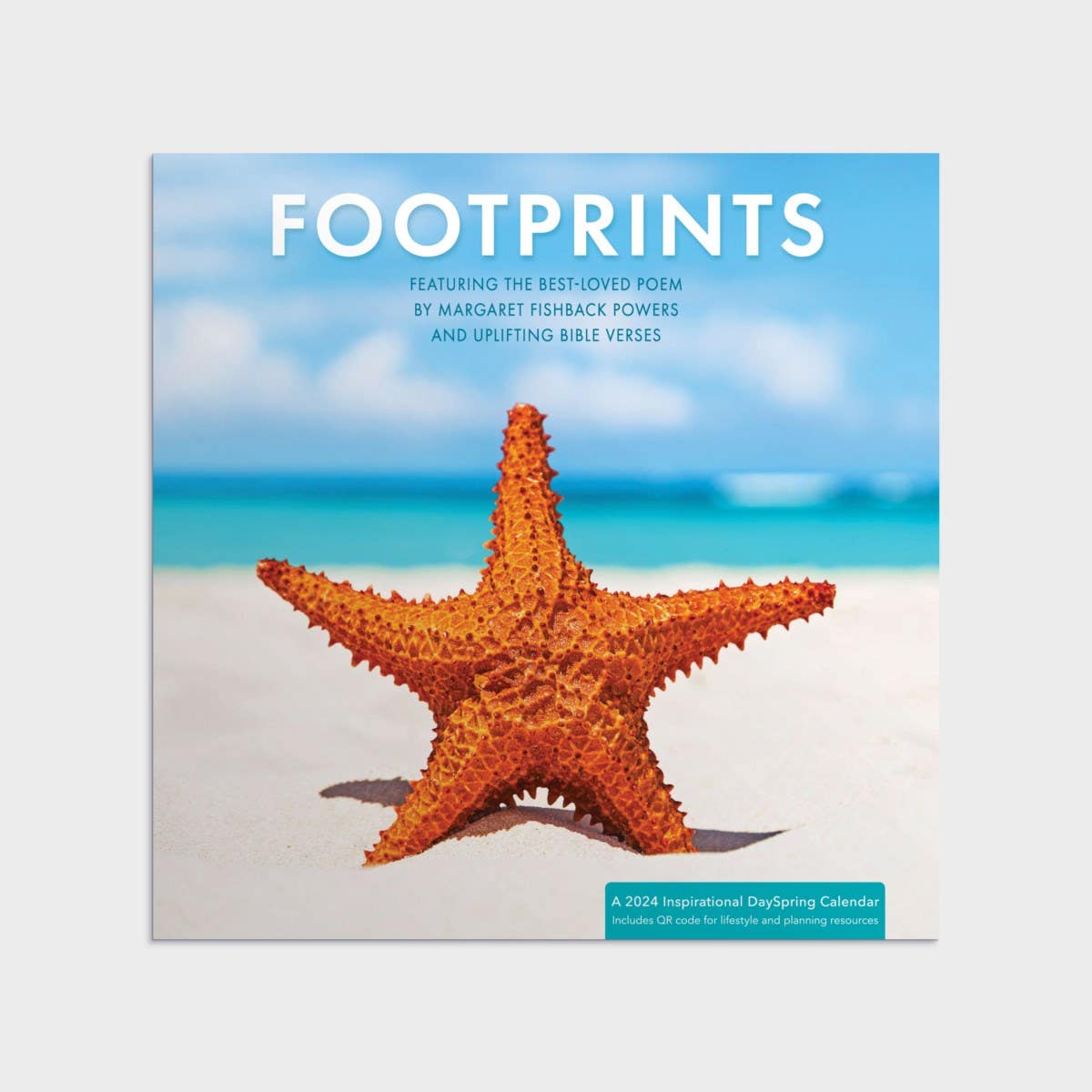 Footprints Beach Landscapes 2024 Wall Calendar