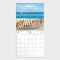 Footprints Beach Landscapes 2024 Wall Calendar