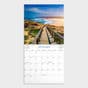 Footprints Beach Landscapes 2024 Wall Calendar