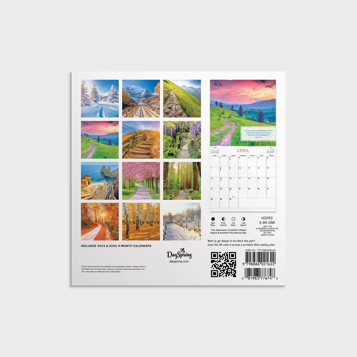 Pathways 2024 Mini Wall Calendar Calendars DaySpring