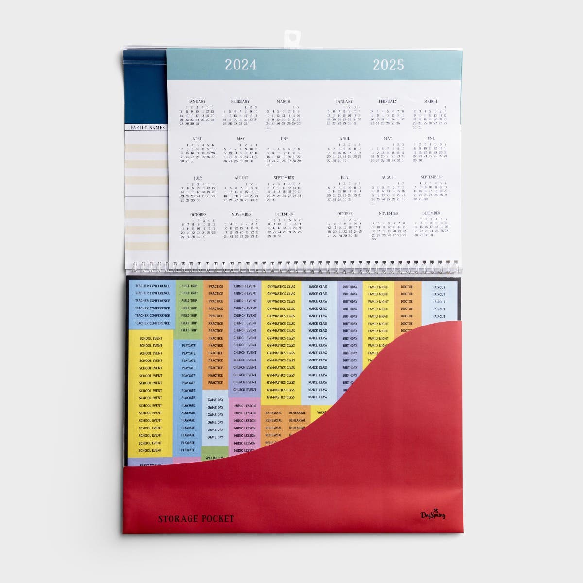 2024 Family Planner Family Calendar Family Monthly Planner 2024 Large.