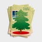 Interactive Sticker Christmas Tree - 8 Christmas Boxed Cards