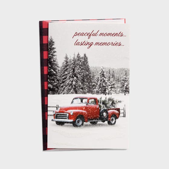 Peaceful Moments, Lasting Memories - 18 Christmas Boxed Cards, NLT